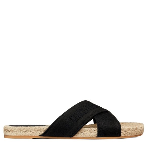 DIOR GRANVILLE SLIDE - Black, sz 39 - Picture 6 of 7